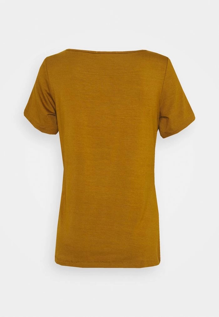 T-Shirt ANNA FIELD Anna Field Basic T-shirt Marron Femme | EBY-0710941